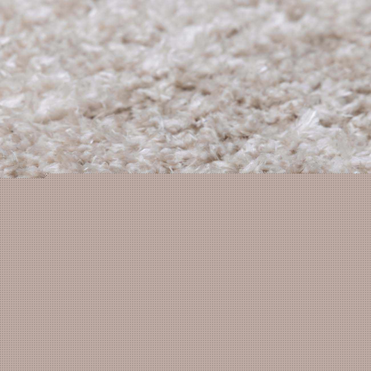 Siari Solid Oatmeal Shag Rug