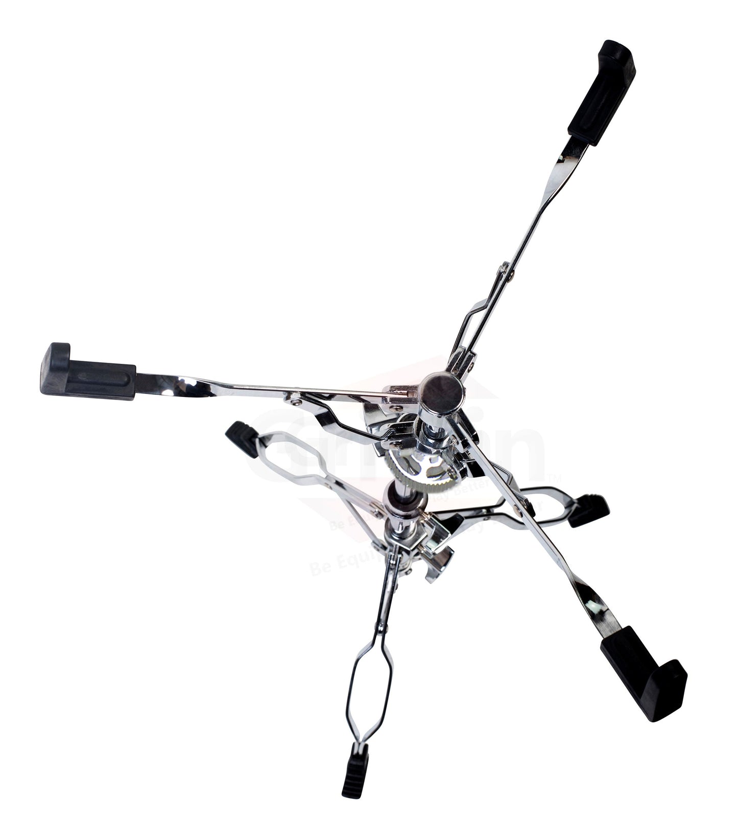 Hi-Hat Stand, Kick Drum Pedal & Snare Stand Hardware Kit (3-Piece Kit) by GRIFFIN - Deluxe Full-Size Percussion Chrome Set with Double-Braced Legs - Lightweight, Portable & Mobile, Perfect for Drummer Gigs & Live Performances