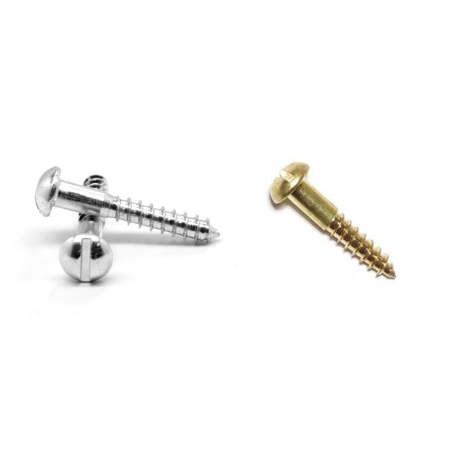 #6 Wood Screws Slotted Round Head
