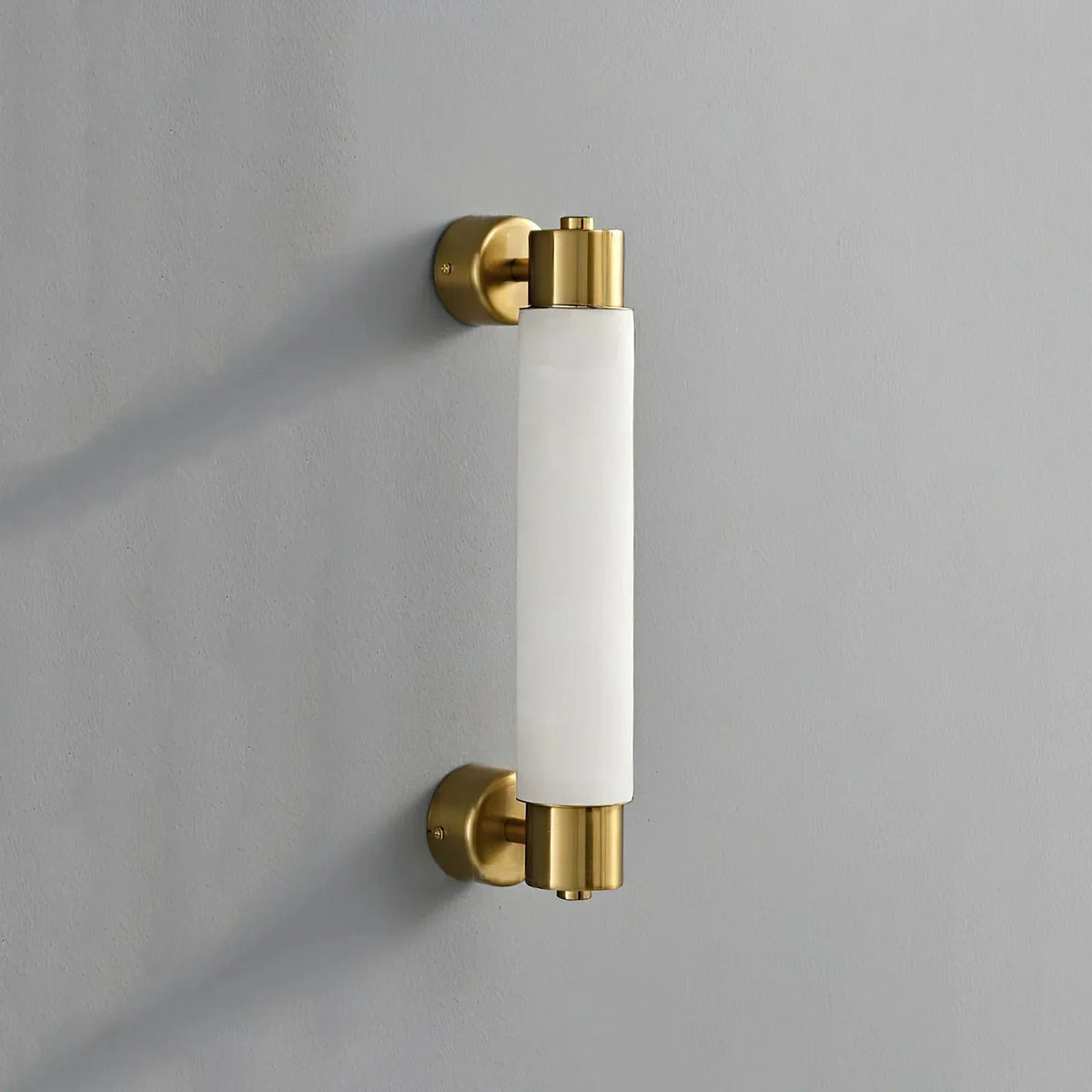 Tube Alabaster Wall Sconce