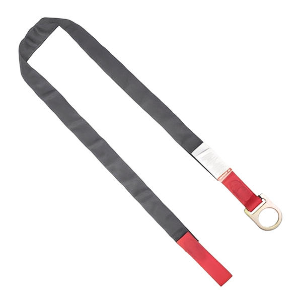 Concrete Embed Anchor Straps with Protective Sleeve - 1 D-Ring - 1 Loop - All Sizes
