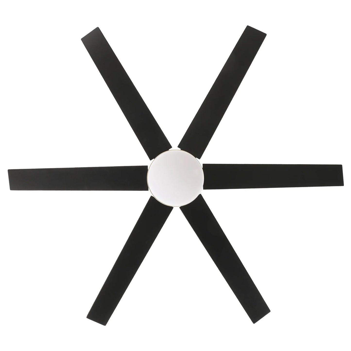 60" Volga DC Motor 6 Blades Modern Downrod Mount Ceiling Fan with Remote Control