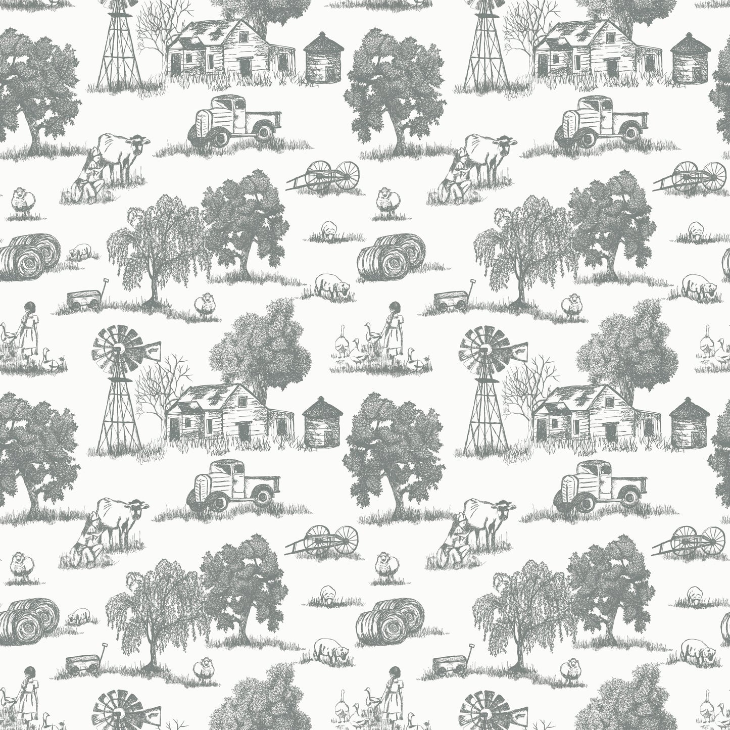 Winona Wallpaper by Hannah Langford Design