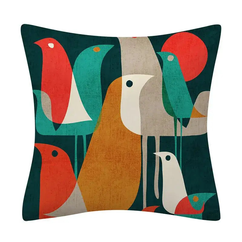 Abstract geometry pattern cushion cover living room throw pillowcase