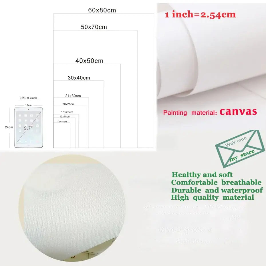 Vibrant ethnic african black woman canvas set living room wall art