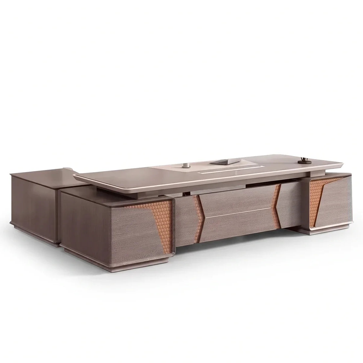 York · Grand Executive Desk w/ Mobile Storage
