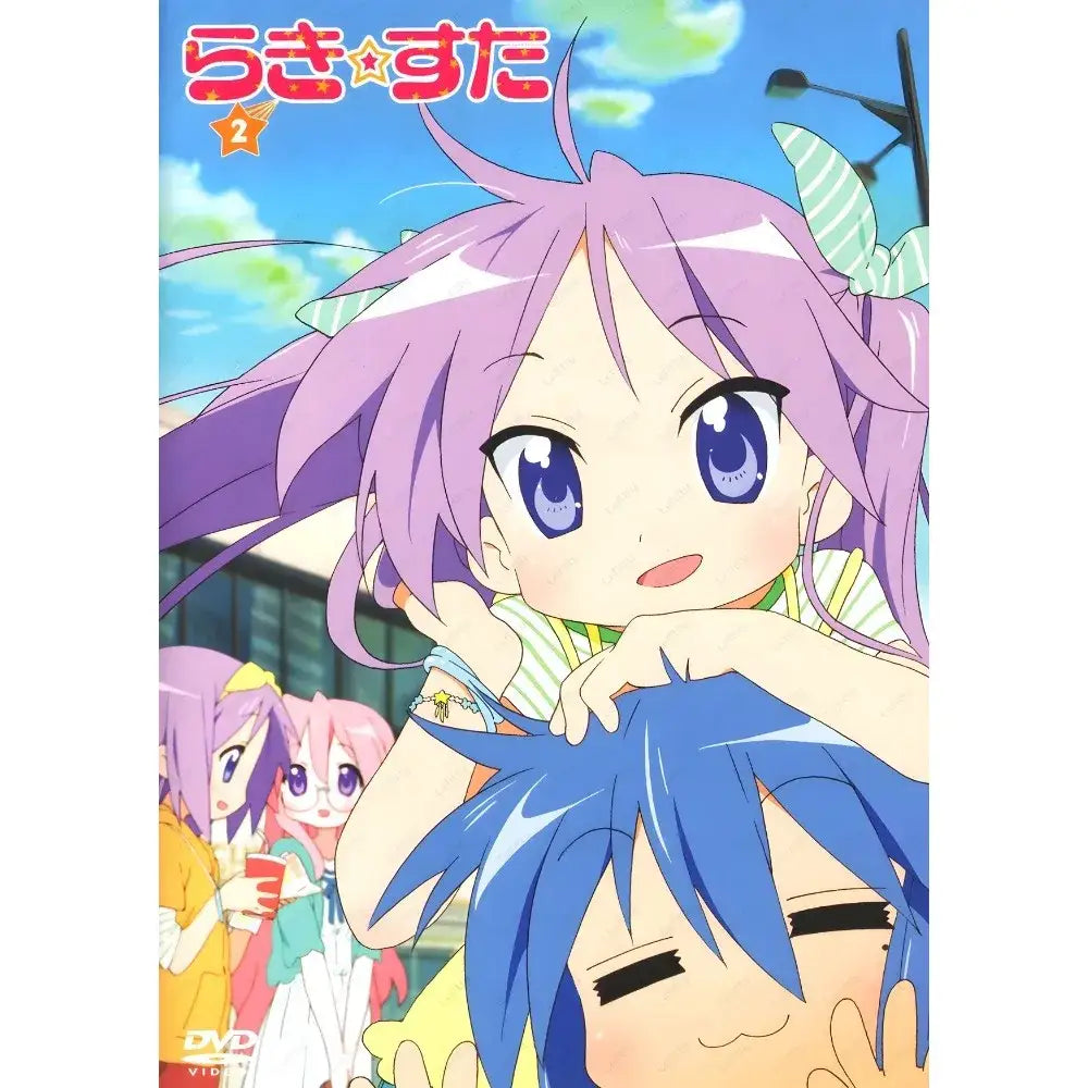 Lucky star anime girl poster waterproof bedroom wall decor