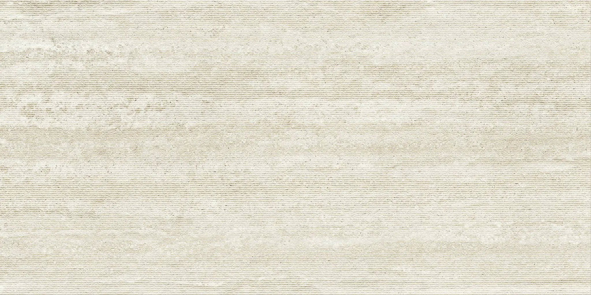 Veneer World Atelier Trail Chisel Vein Cut Ivory Porcelain Accent Tiles 24x48