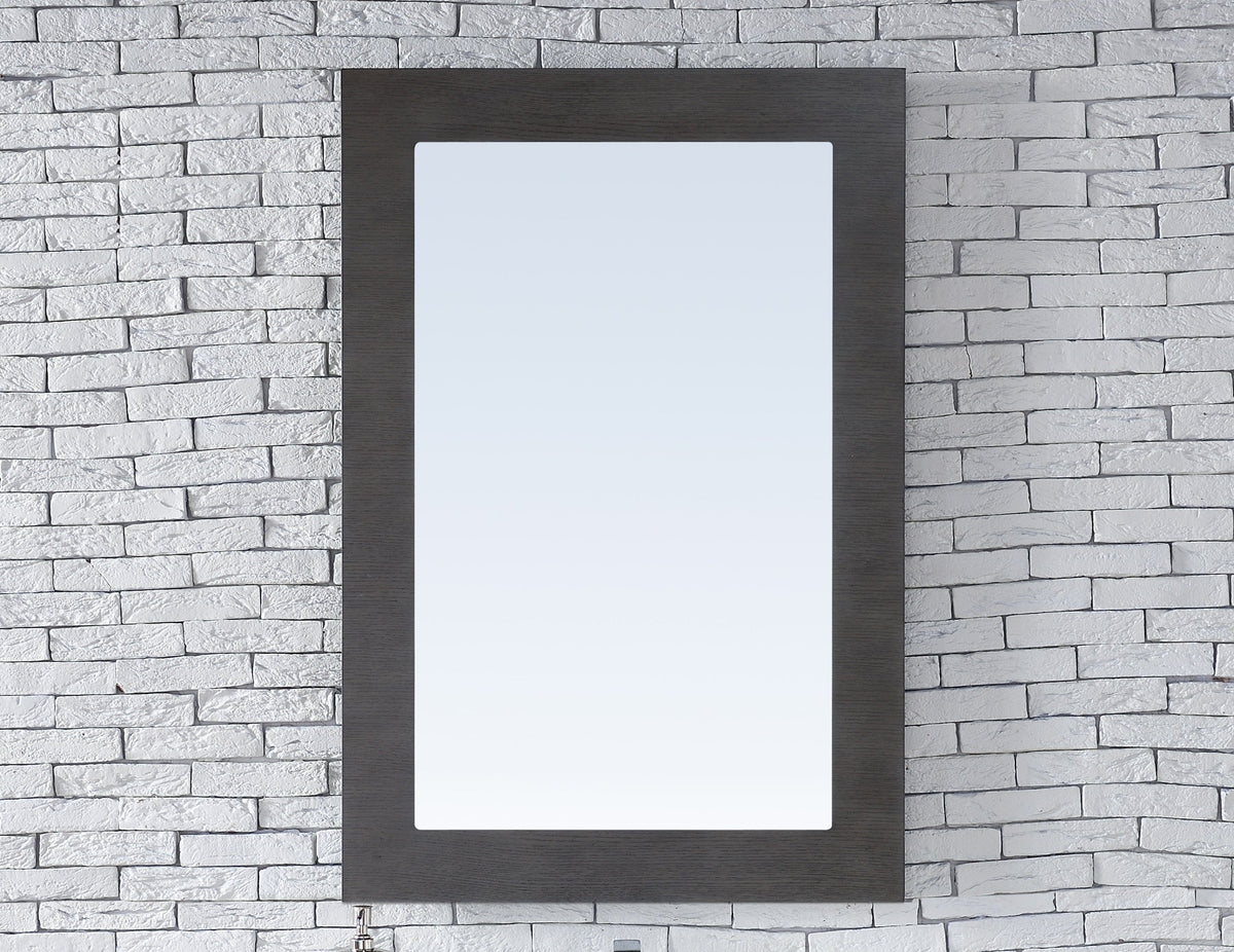 James Martin Metropolitan 30" Mirror, Silver Oak