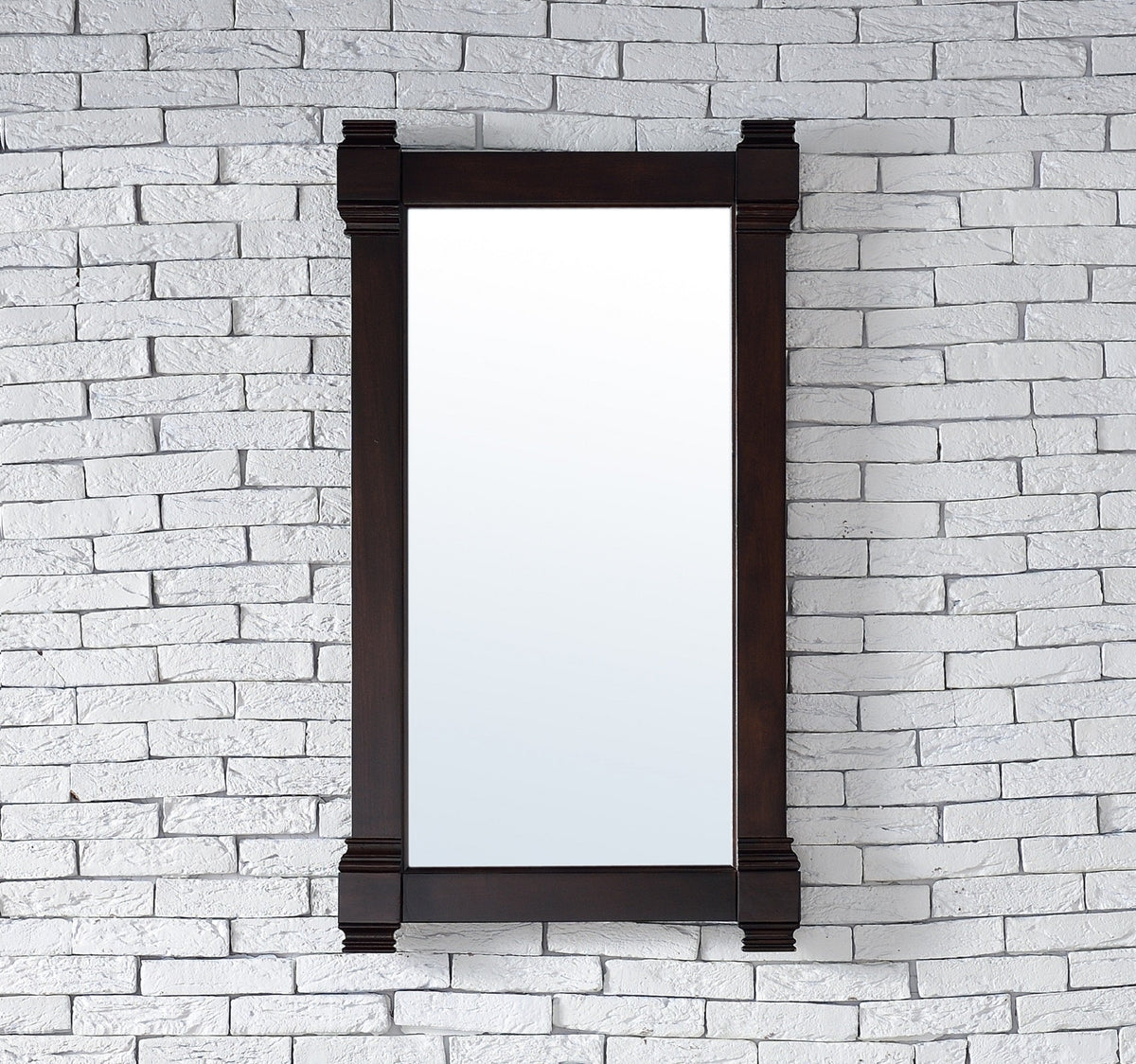 James Martin Brittany 22" Mirror, Burnished Mahogany
