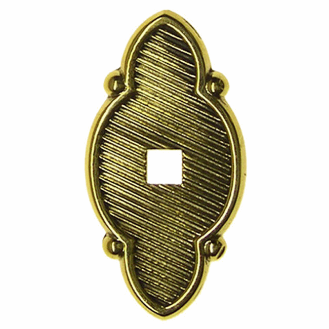 Large Back Plate for a Pendant Pull