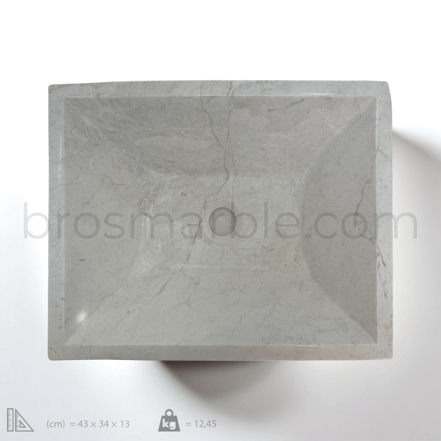 Beige Marble Sink