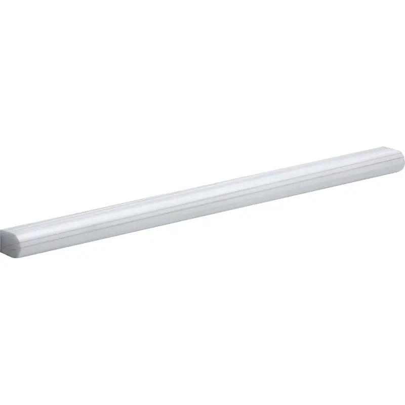 Bianco Dolomiti Polished Pencil Liner Marble Moldings 1/2x12
