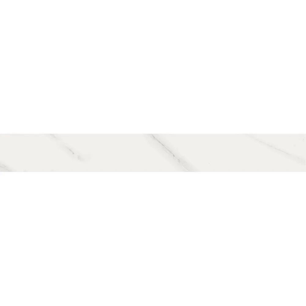 Blanco Polished&rectified Battiscopa Marble Look Porcelain Moldings 3x24