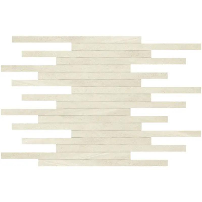 Brera Glazed Muretto Stone Look Porcelain Mosaics 11 1/2x18