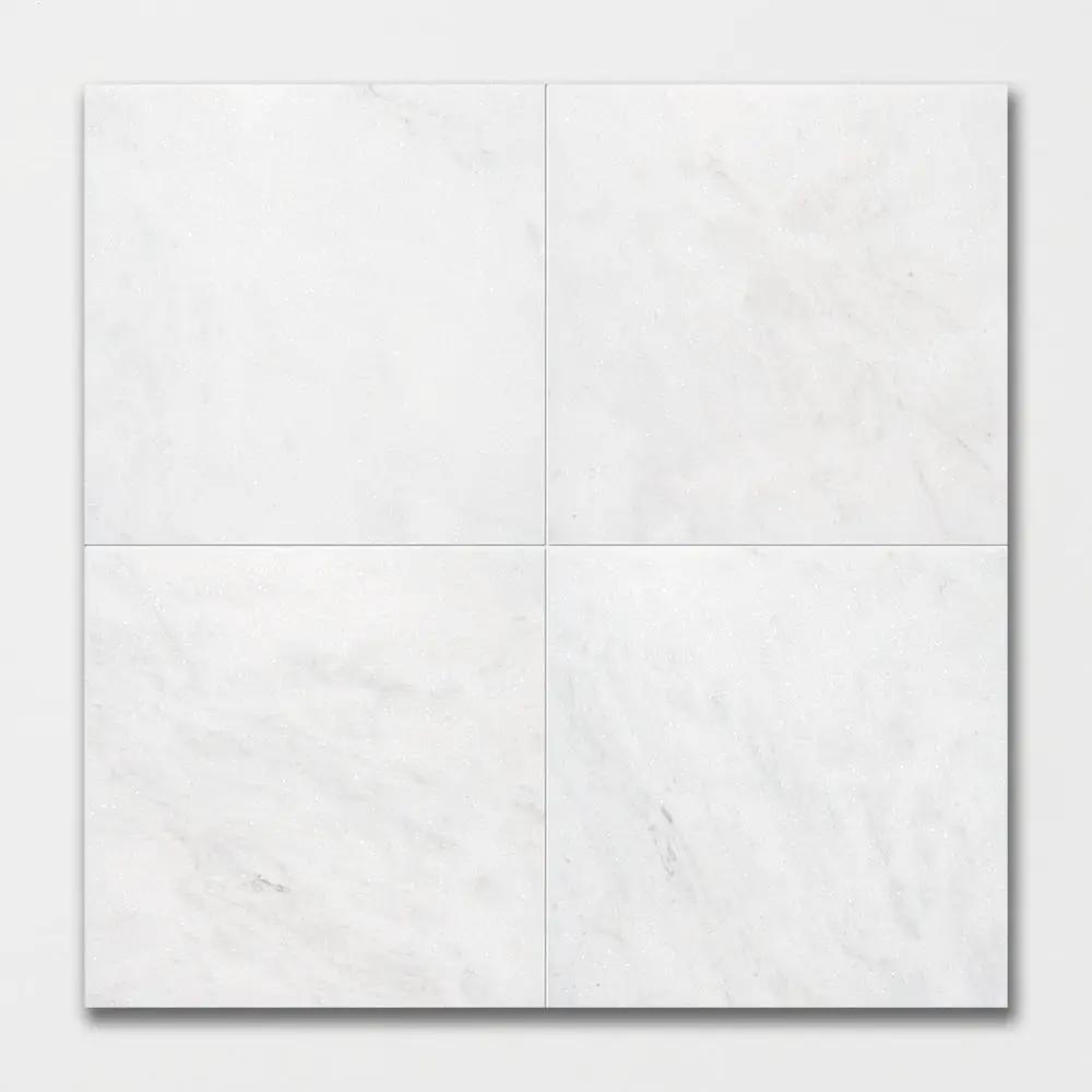Calacata T Honed Marble Tiles 24x24