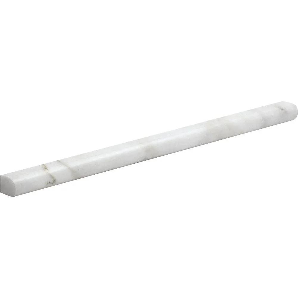 Calacatta Gold Polished Pencil Liner Marble Moldings 1/2x12