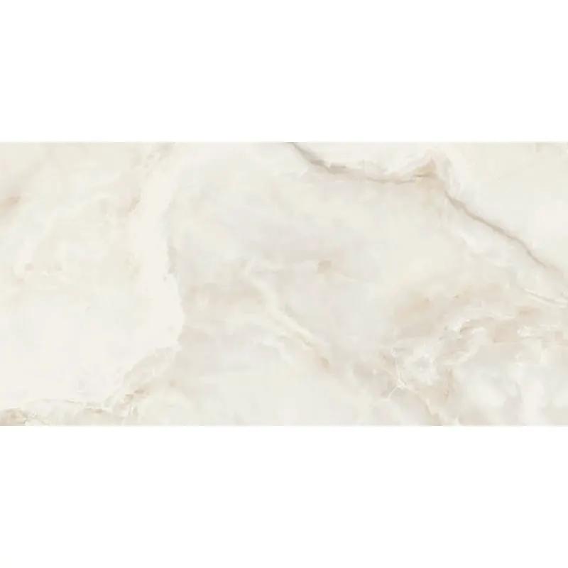 Carrara Onyx Grey Polished Marble Look Porcelain Tiles 12x24