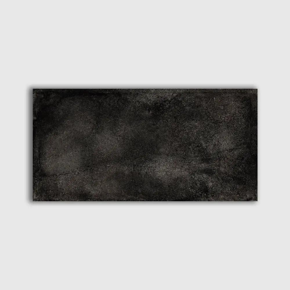 Cemento Black R11 Textured Porcelain Tiles 12x24