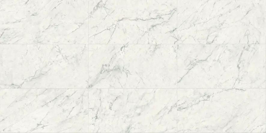 Charme Evo Michelangelo Extra White Covebase Marble Look Porcelain Moldings 6x12