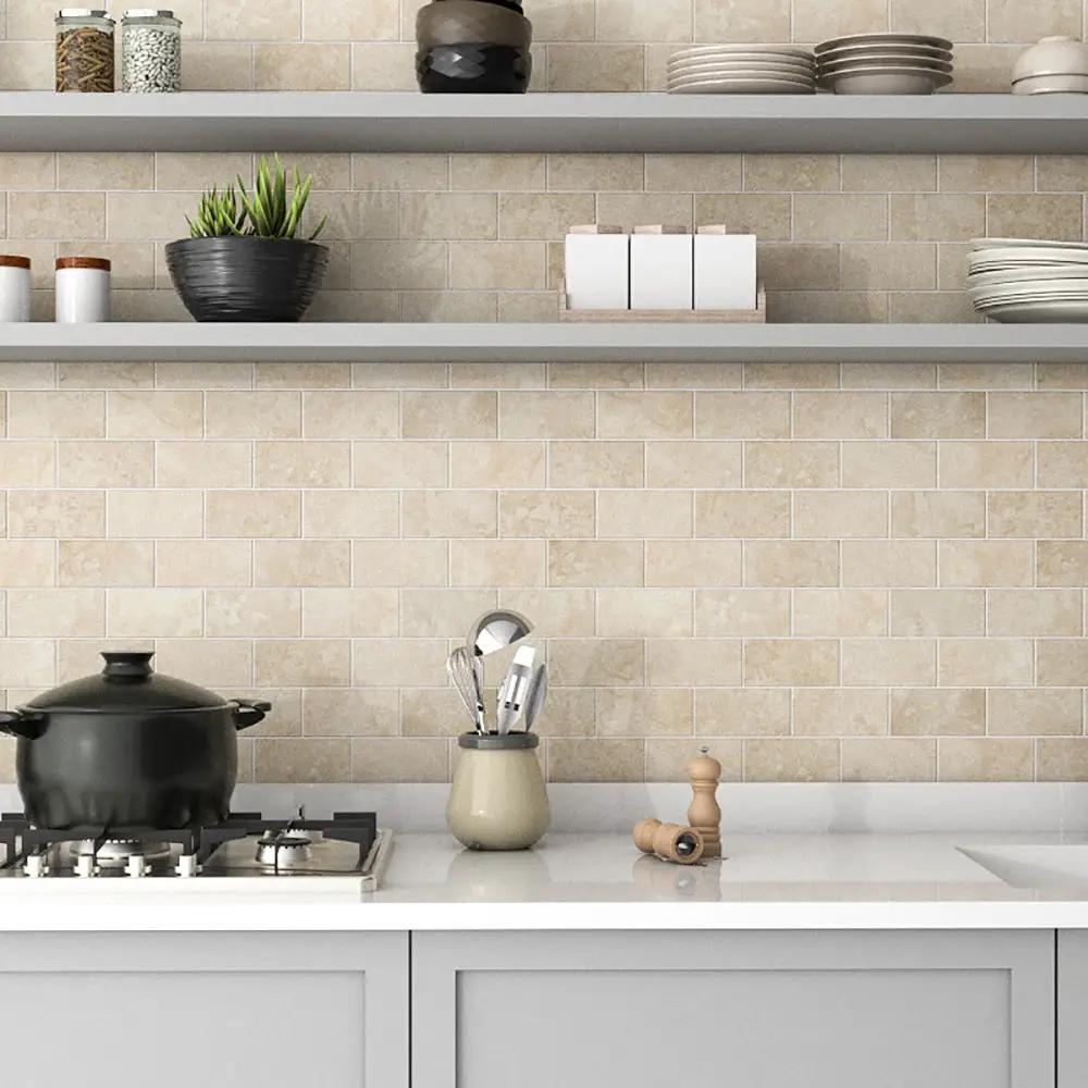 Chiaro Honed Filled Travertine Tiles 2 3/4x5 1/2