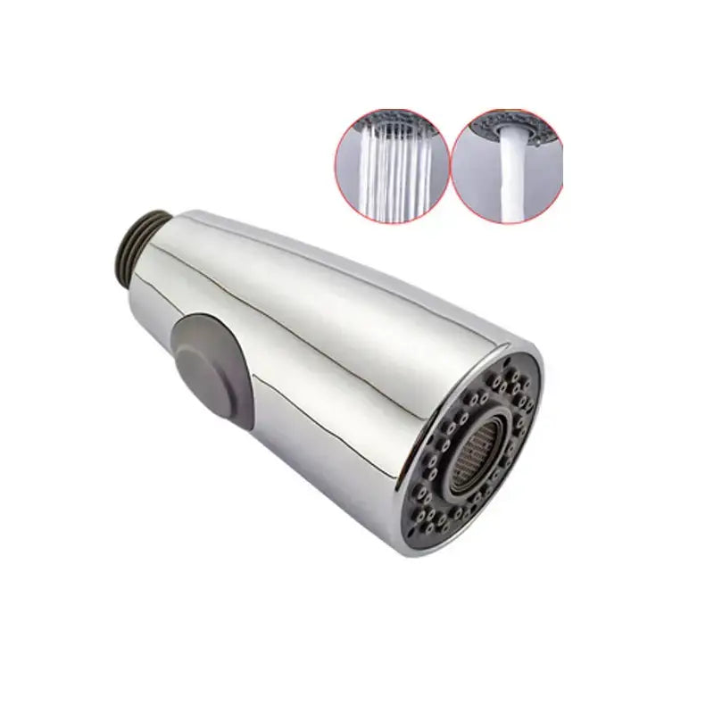 Chrome dual function sprayer head kitchen faucet spout replacement