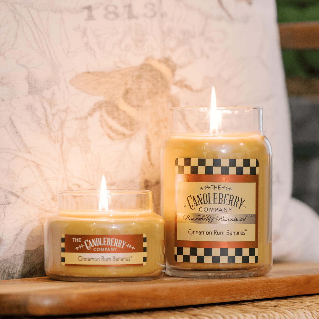 Cinnamon Rum Bananas™, Large Jar Candle (Collective)
