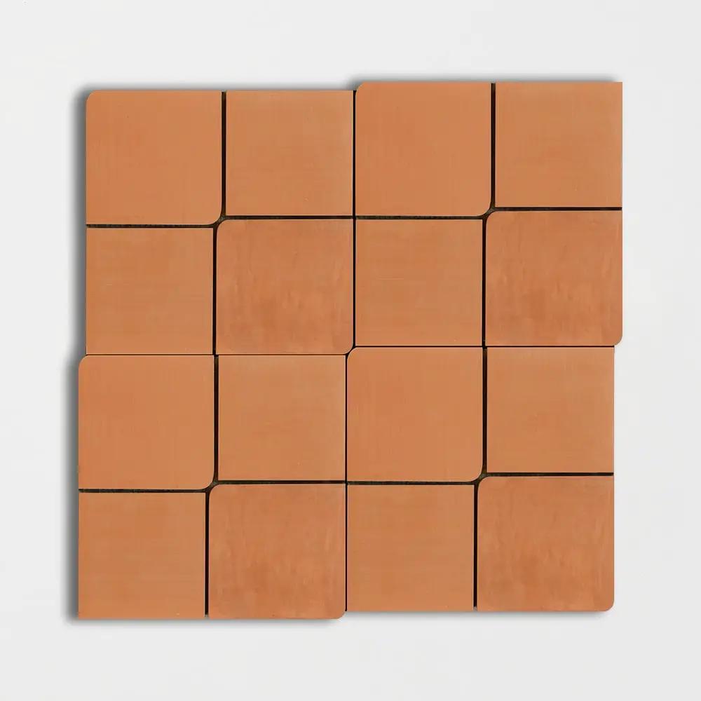 Cotto Natural Nicht Terracotta Mosaics 12 3/8x12 3/8
