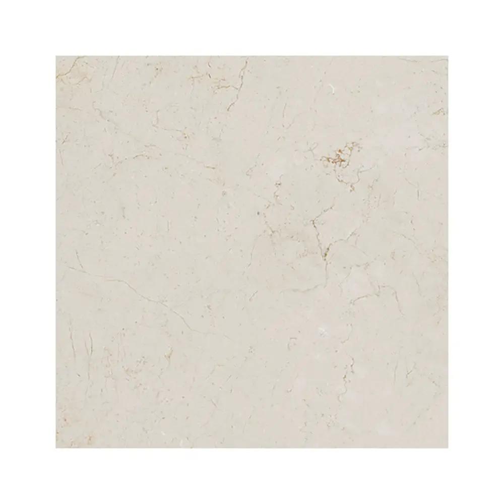 Crema Marfil Polished Micro Bevelled Marble Tiles 18x18