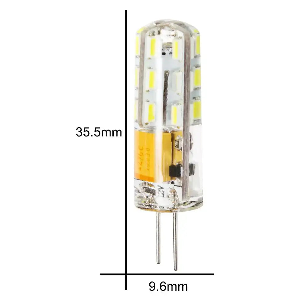Crystal g4 led spotlight bulb pack for living room clear glass 20 count