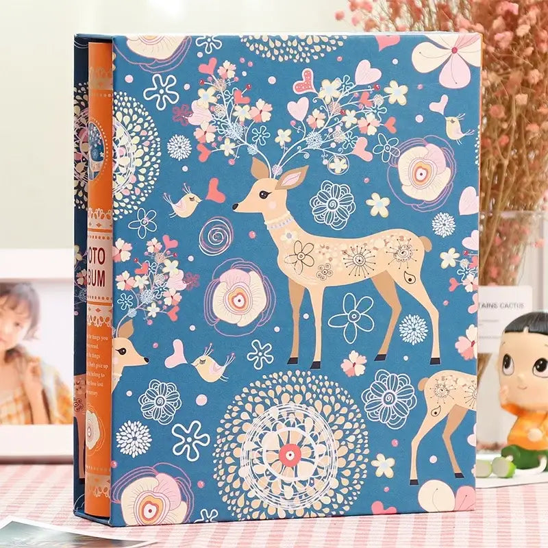 Vintage white family baby wedding scrapbook album bedroom keepsake