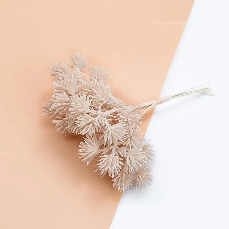 Pastel artificial gypsophila plants living room pine clusters