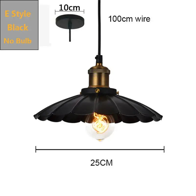Industrial black pendant light kitchen island dome and cage designs