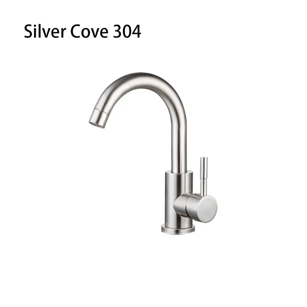 Modern brushed black stainless steel kitchen faucet duradero y práctico