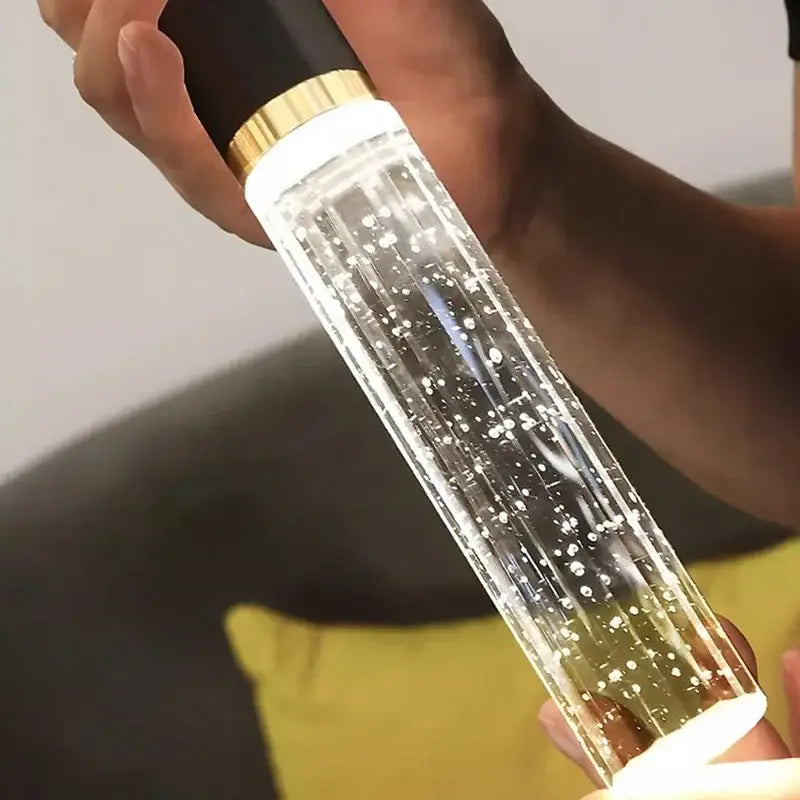 Modern black and crystal chandelier living room pendant light