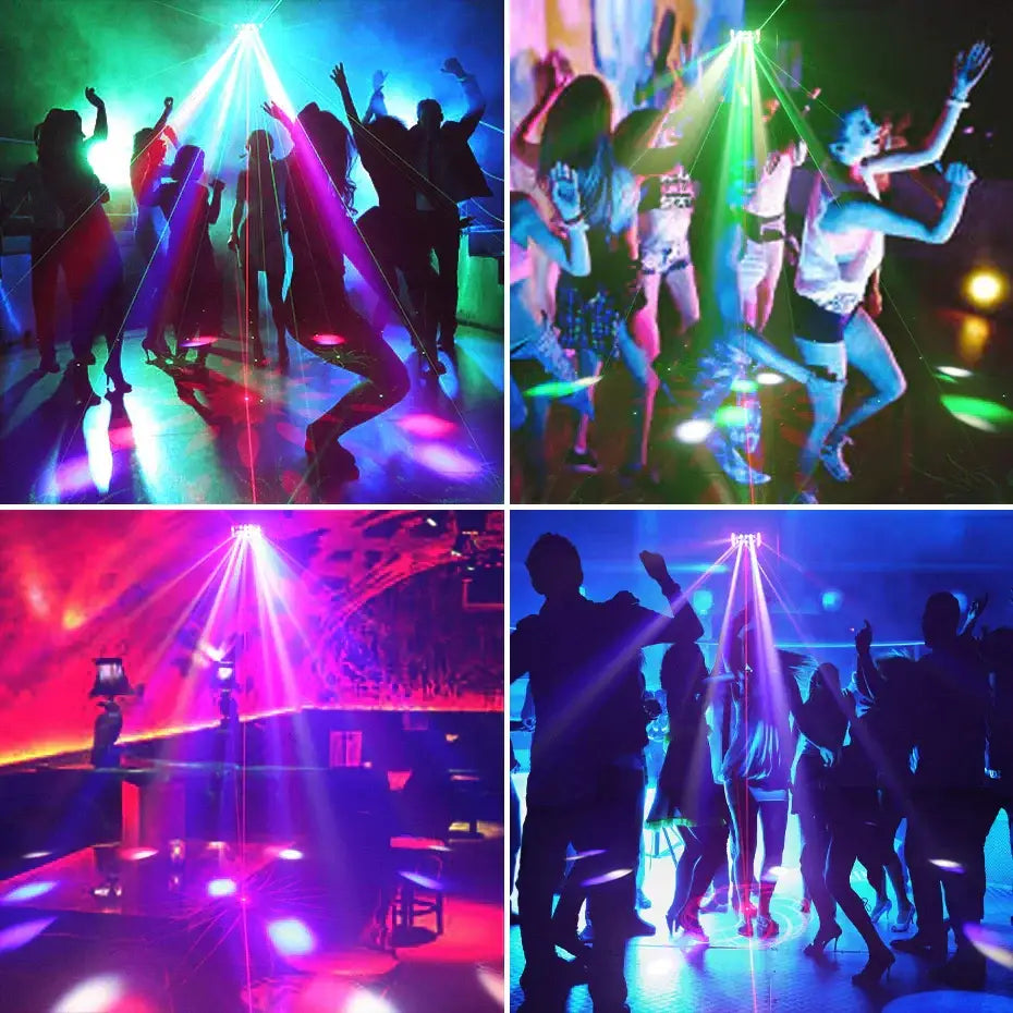 disco derby black led light panel for party room lighting