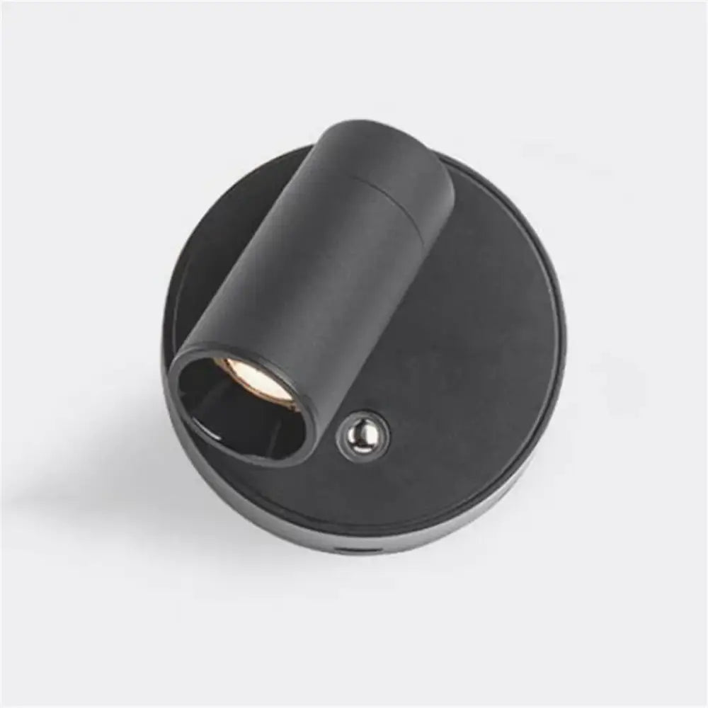 Modern white led magnetic wall light bedroom touch dimmable lamp