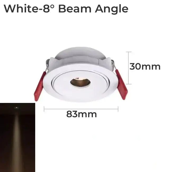 Modern black & white mini ceiling downlights kitchen spot lighting