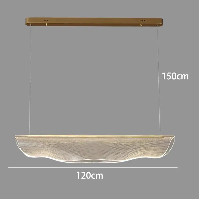 Modern white mesh led pendant light for dining room