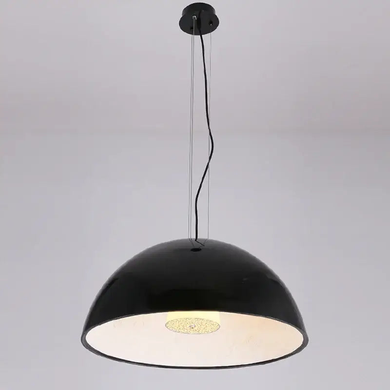 Modern floral relief led pendant light dining room dome chandelier