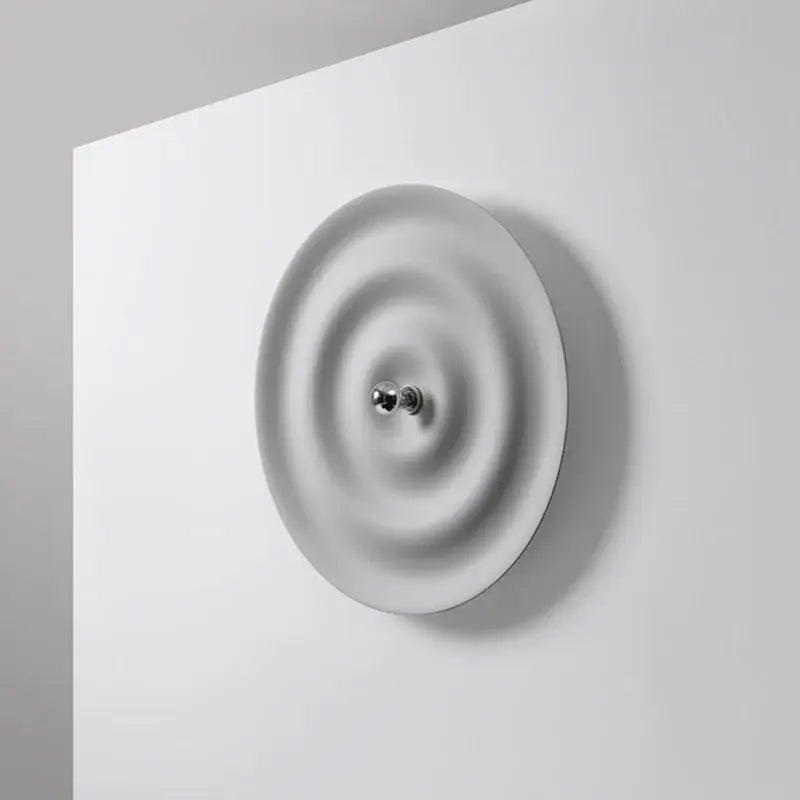 led white sconce ripple design living room wall light