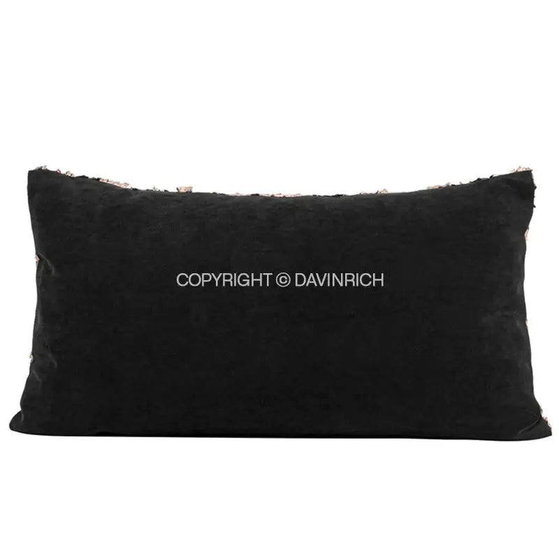 Luxe gold foil brown bark texture cushion cover living room