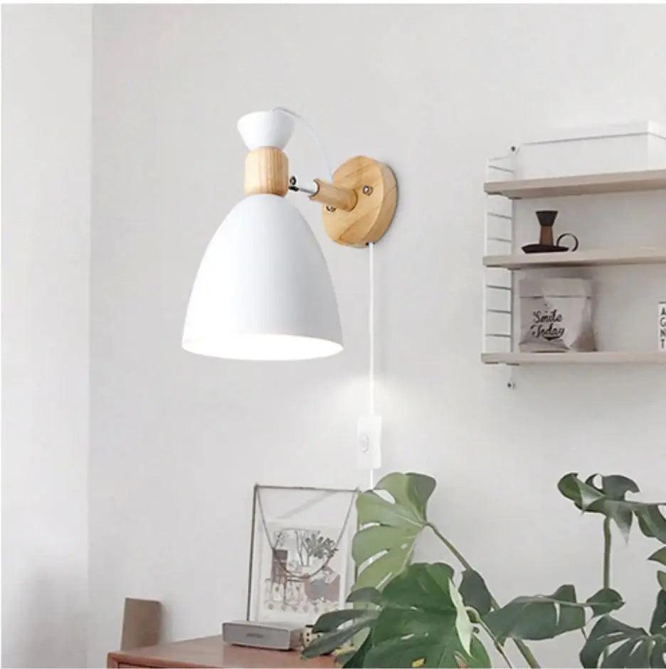 DecorBites™ Nordic Plug In Wall Sconce