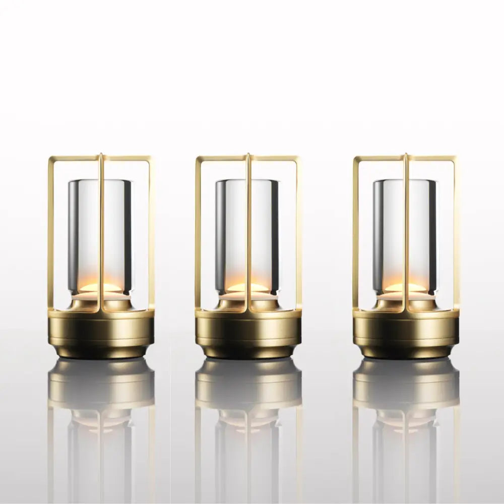 Modern minimalist nordic rechargeable table lamp bedroom lantern