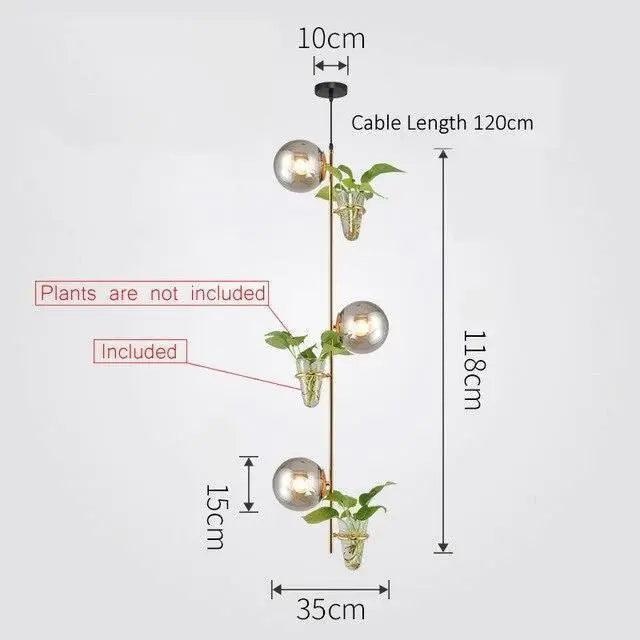 DecorBites™ Pendant Planter Light