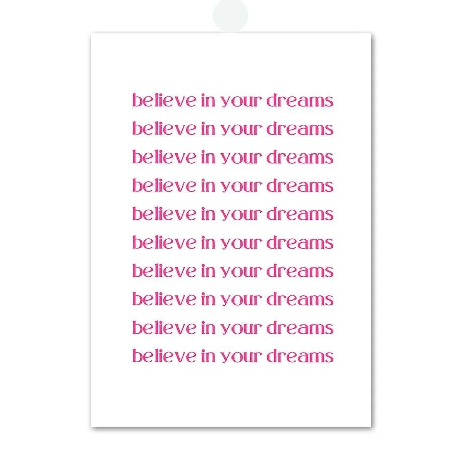 DecorBites™ Pink Angel Number Poster - Gallery Wall Art