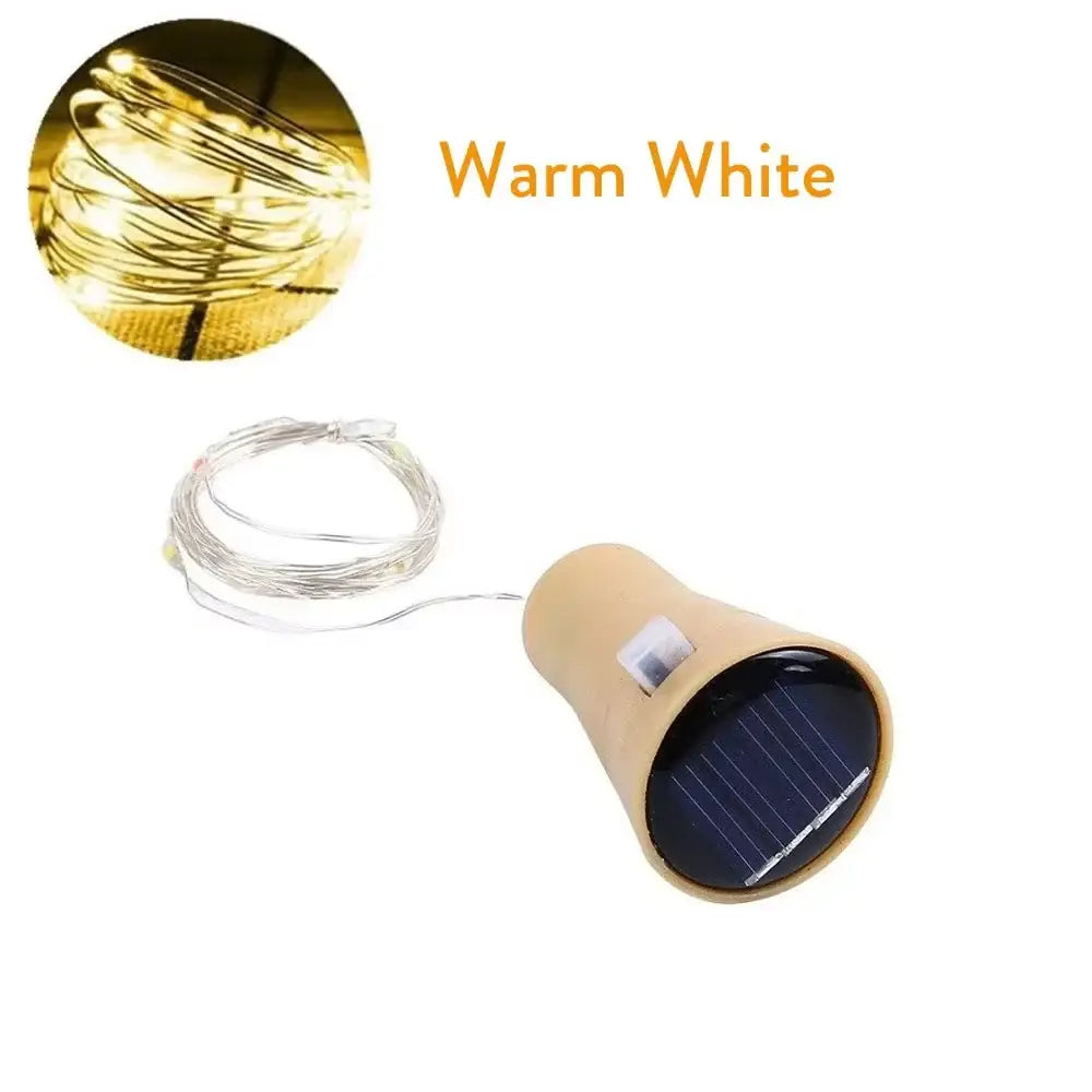 Brown solar wine bottle fairy lights 3 pack garden and dining room