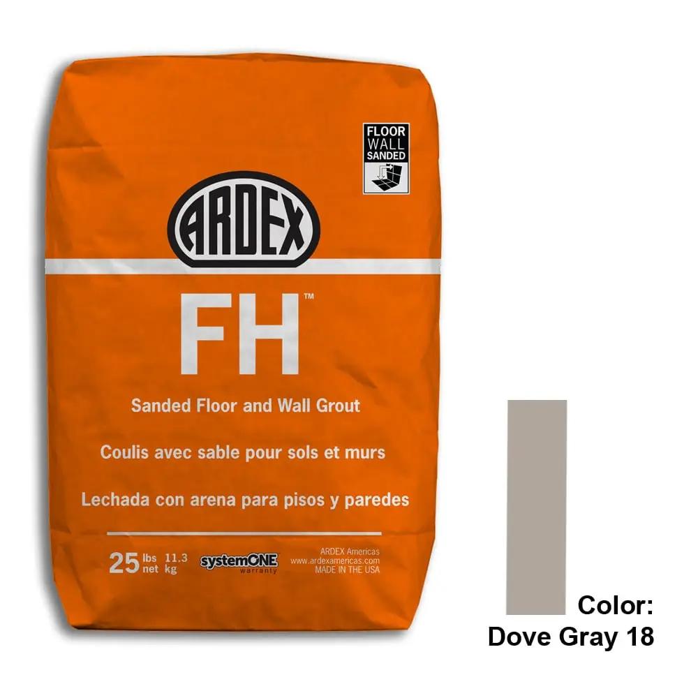 Dove Gray Tile Setting Materials Fh Sanded Grout Various