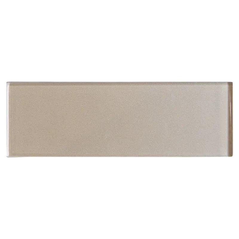 Dusk Metallic Subway Glass Tiles 3x9