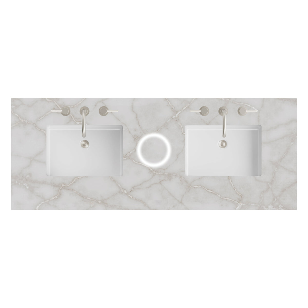 James Martin 60" Double Vanity Top